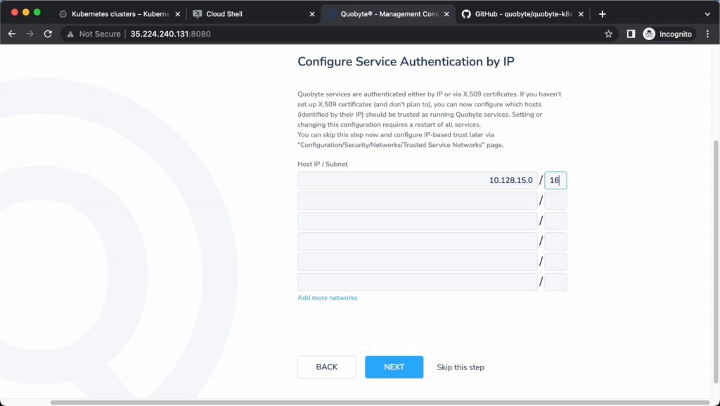How to Provision Persistent Storage on GKE With Quobyte - Quobyte Blog